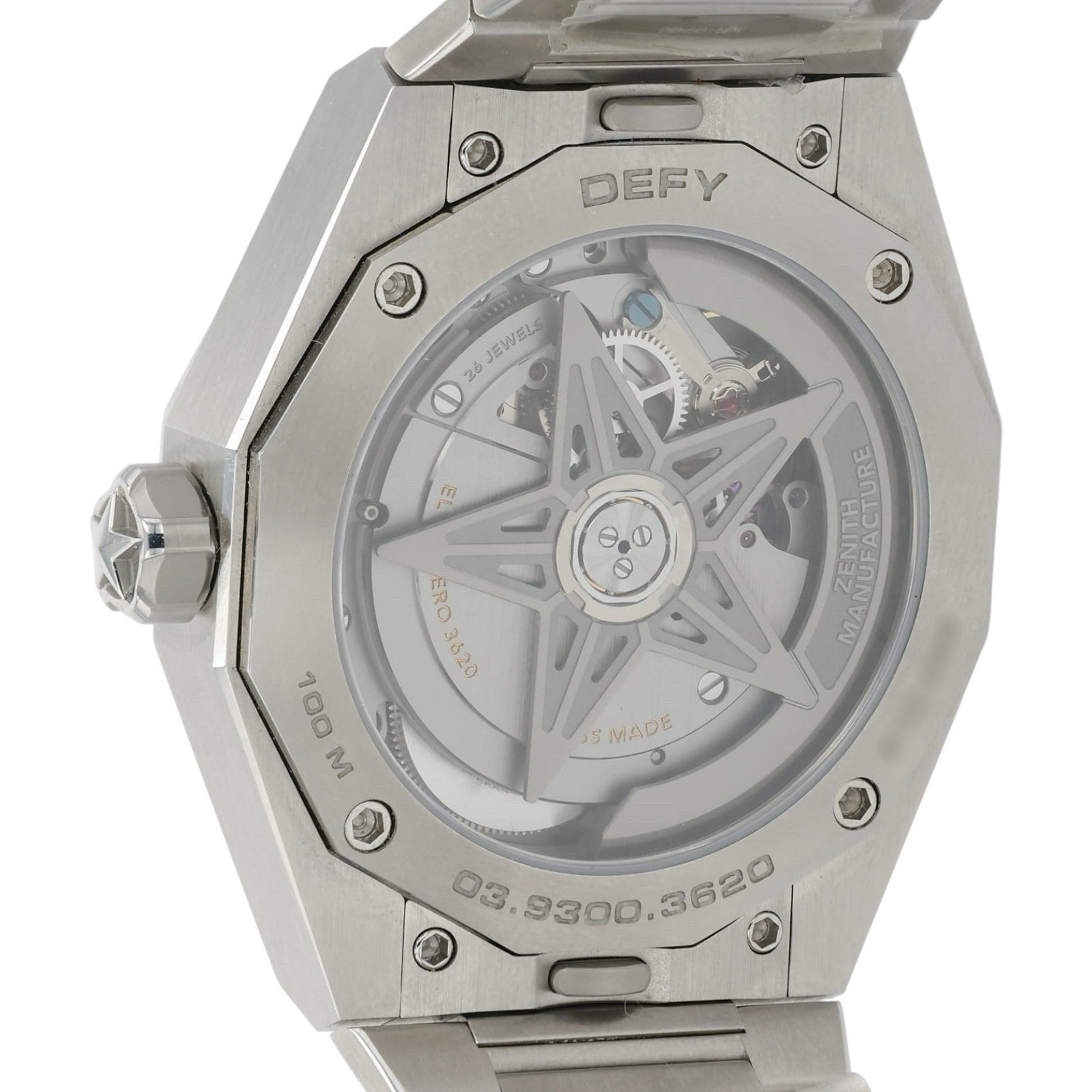 NEW 2026 Zenith Defy Stainless Steel White Dial 41mm Mens Watch 03.9300.3620