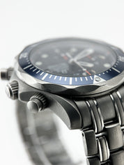 OMEGA Seamaster Titanium 2298.80 Chronograph Navy Dial Automatic Men's Watch