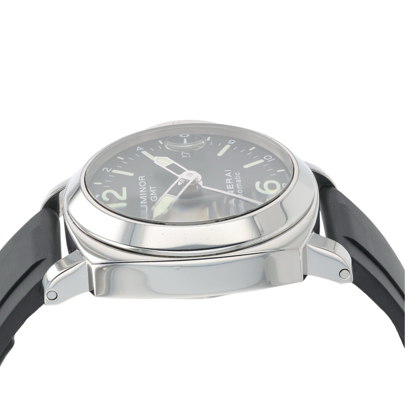 Panerai Luminor GMT Black Dial Stainless Steel 44mm Automatic Mens PAM00088