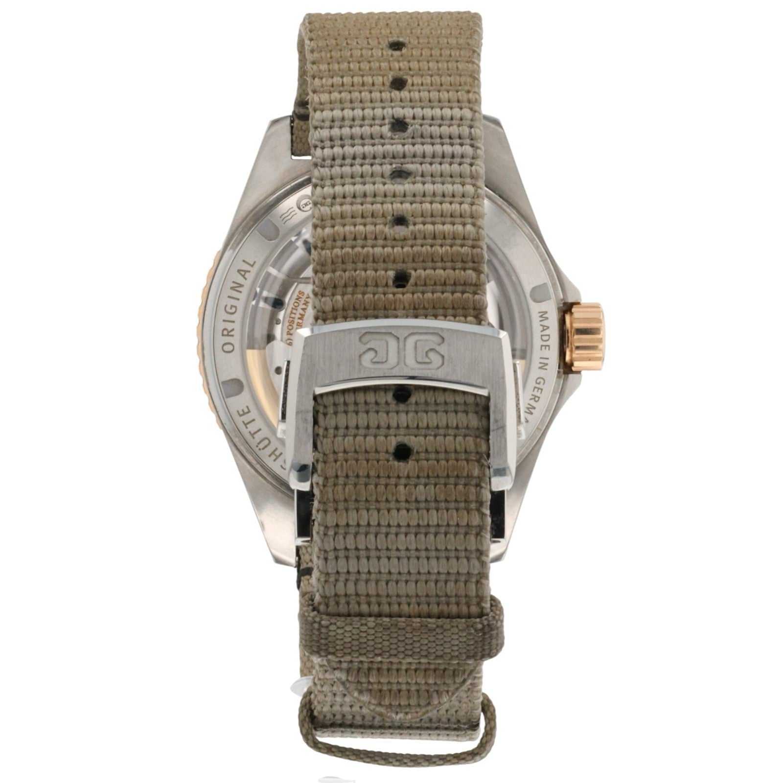 Glashutte Original SeaQ Gold & Steel Grey Dial 43mm Mens Watch 1-36-13-04-91-33