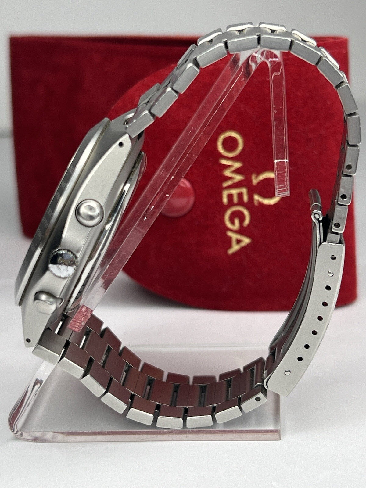 Omega Speedmaster Teutonic Men's Watch Ref 1450040 Cal 861 Steel Chronograph