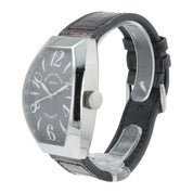 Franck Muller Artdeco Steel Black Dial 36mm Automatic Men's Watch 11000HSC