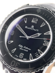 Blancpain Fifty Fathoms PVD Stainless Steel Black Dial 45mm Automatic 5016-11C30