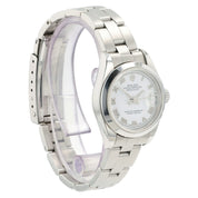 Rolex Datejust White Dial Stainless Steel 26mm Automatic Womens Watch 79160