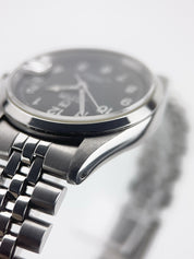 Tudor Prince Date Stainless Steel Black Dial 32mm Automatic Unisex Watch 72000