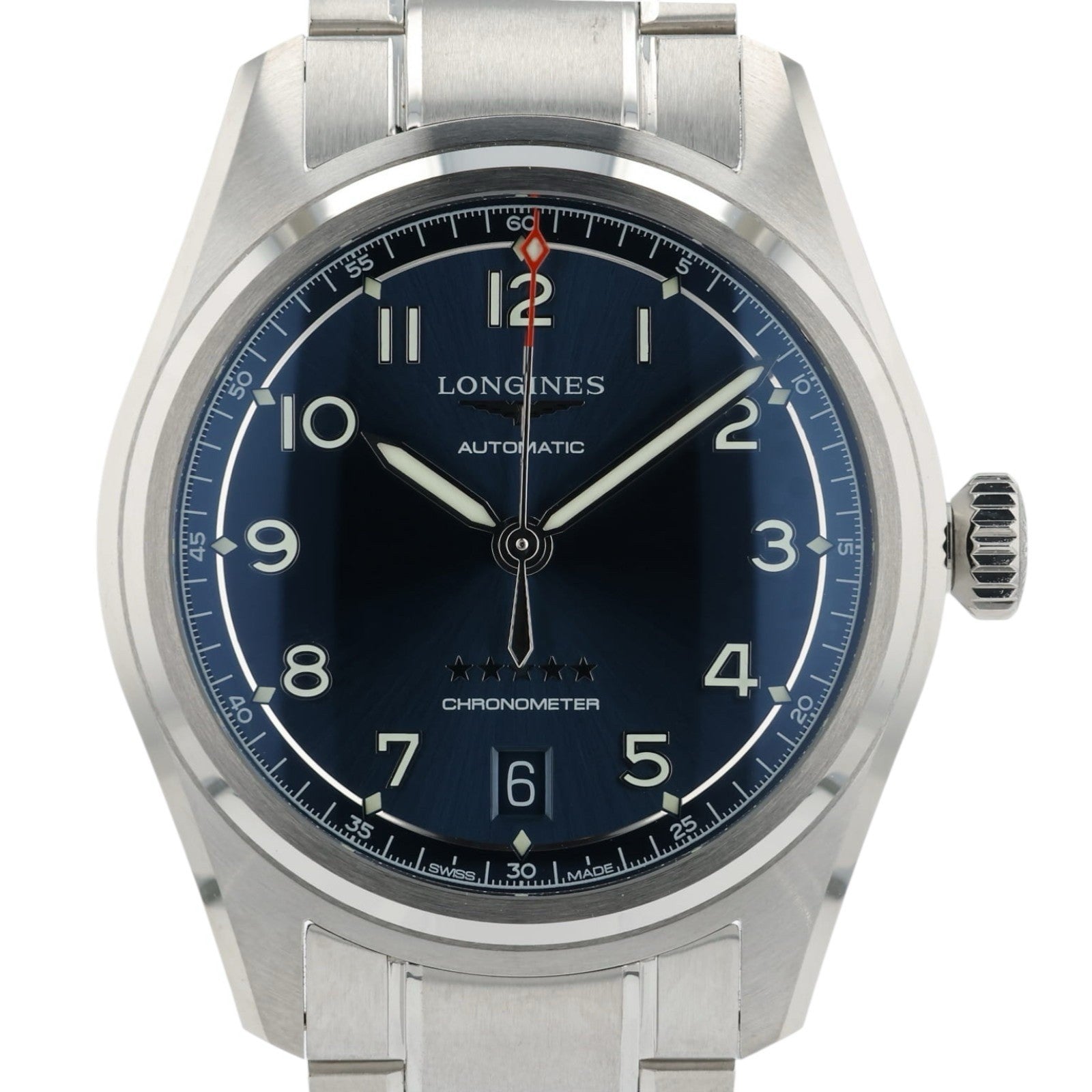 2026 Longines Spirit Blue Dial Stainless Steel 37mm Auto Men’s Watch L3.410.4