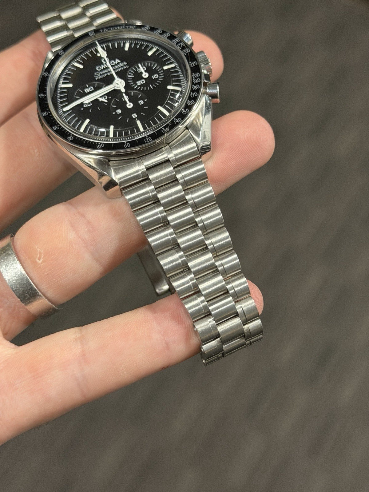 2022 Omega Speedmaster Steel Black Dial 42mm Manual Watch 310.30.42.50.01.001