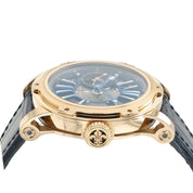 Louis Monet Moon Skeleton Dial 18k Red Gold 45mm Automatic Men’s LM-45.50.MO