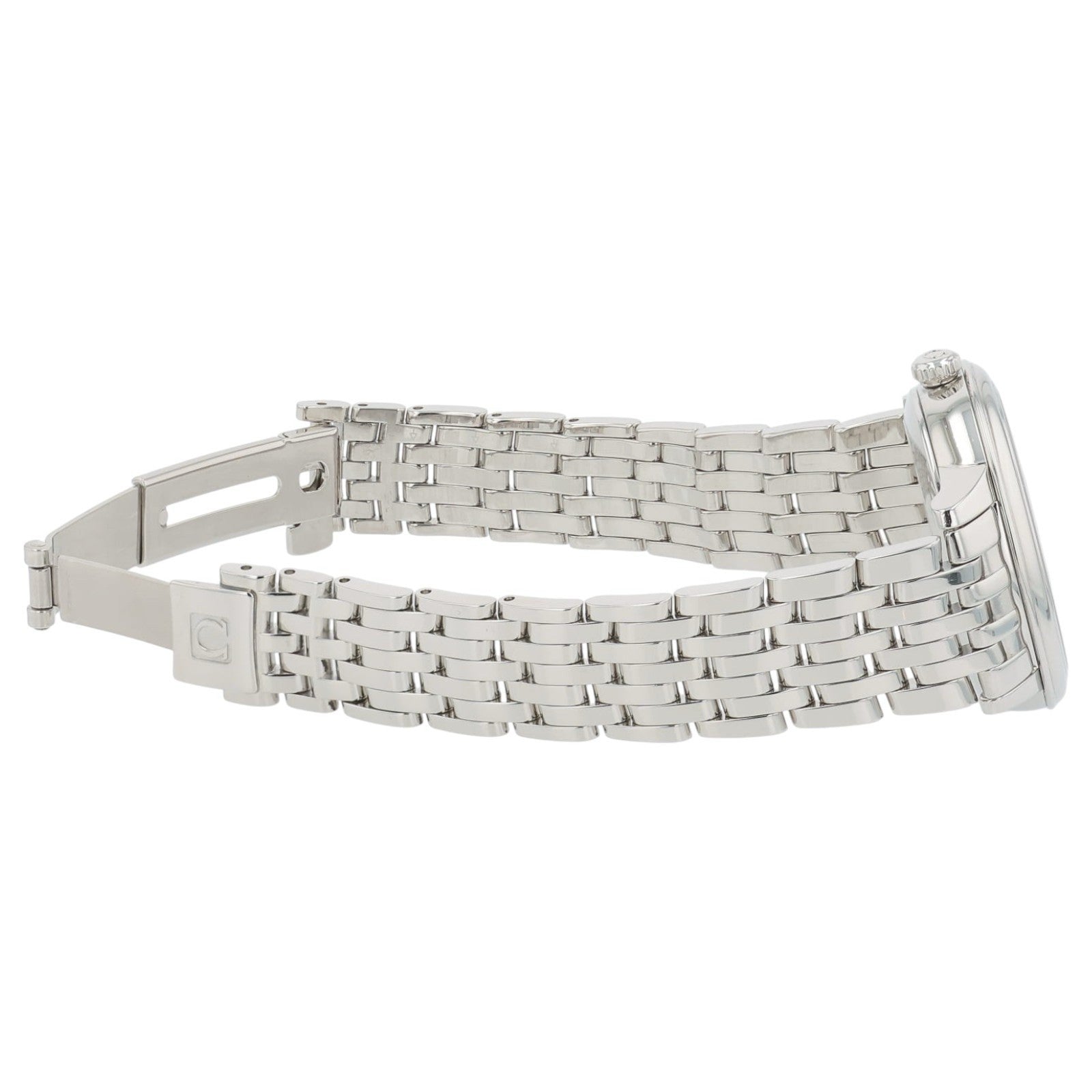 Omega De Ville Prestige Steel White Dial 33mm Auto Women's 424.10.33.20.52.002