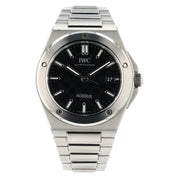 IWC Ingenieur Stainless Steel Black Dial 40mm Automatic Men’s Watch IW328901