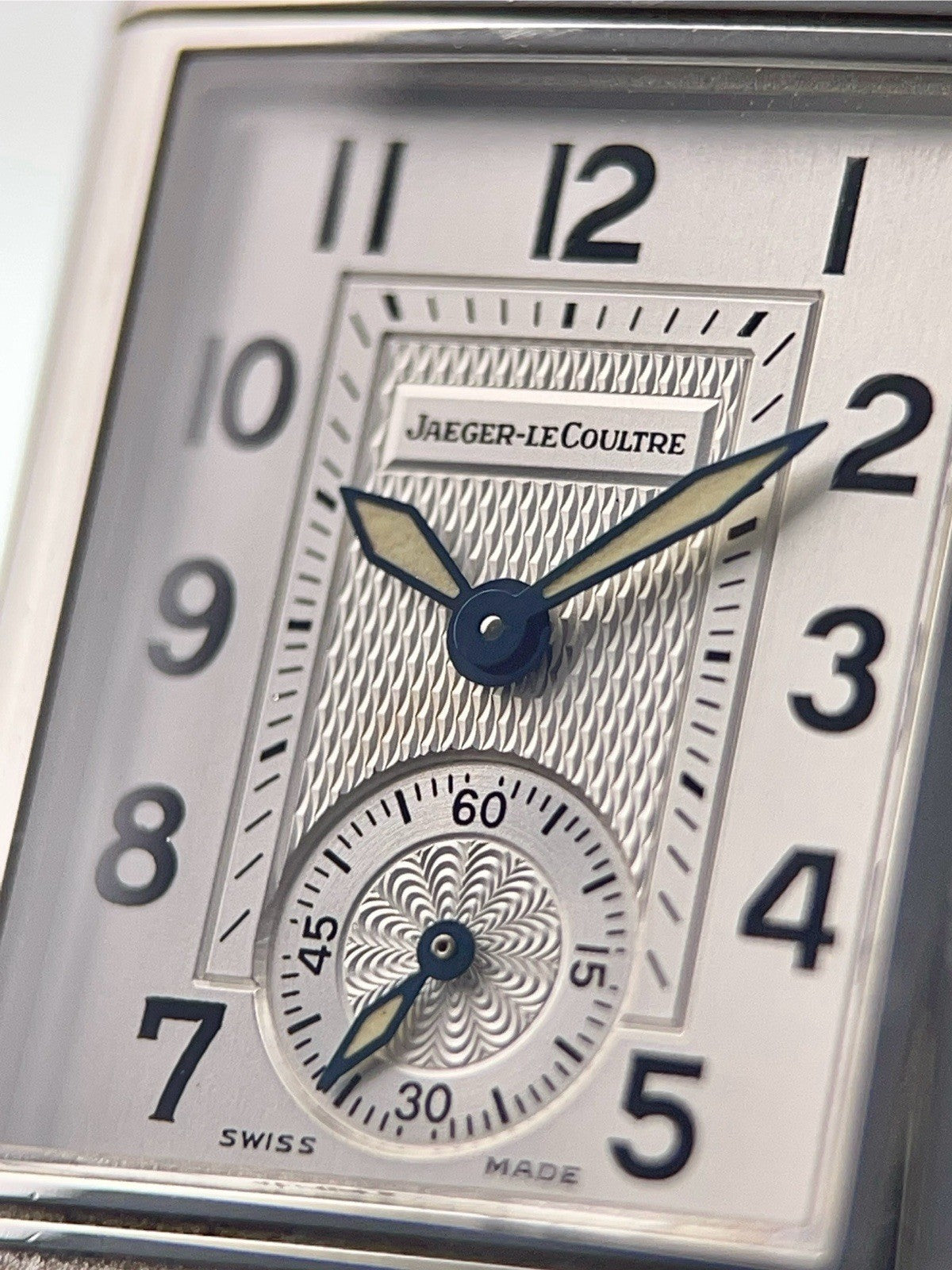 Jaeger-LeCoultre Reverso Stainless Steel Silver Dial 23mm Manual Wind Watch