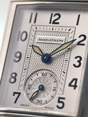Jaeger-LeCoultre Reverso Stainless Steel Silver Dial 23mm Manual Wind Watch