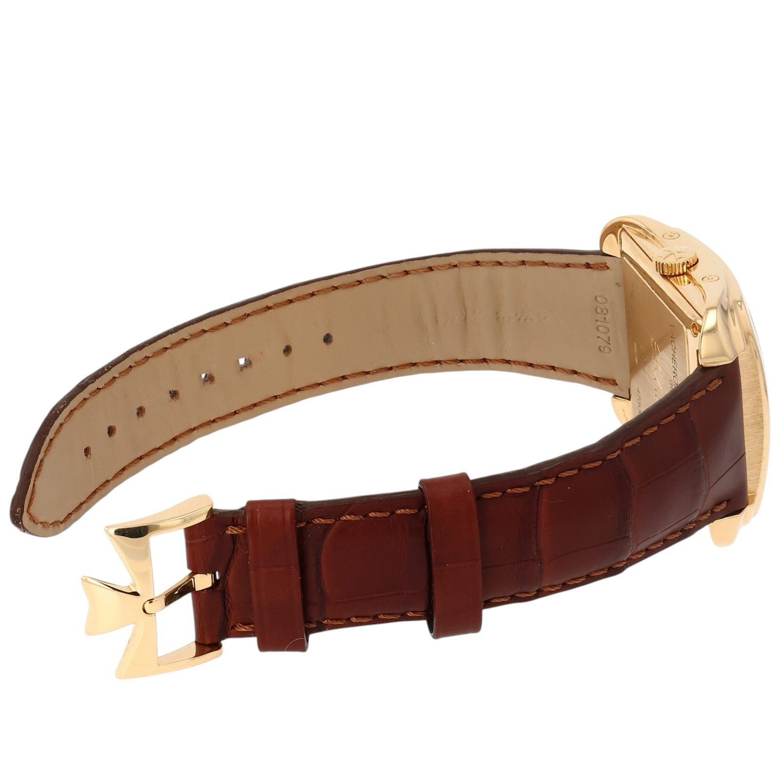 Vacheron Constantin Historiques 18k Yellow Gold 35x41mm Automatic Watch 47300