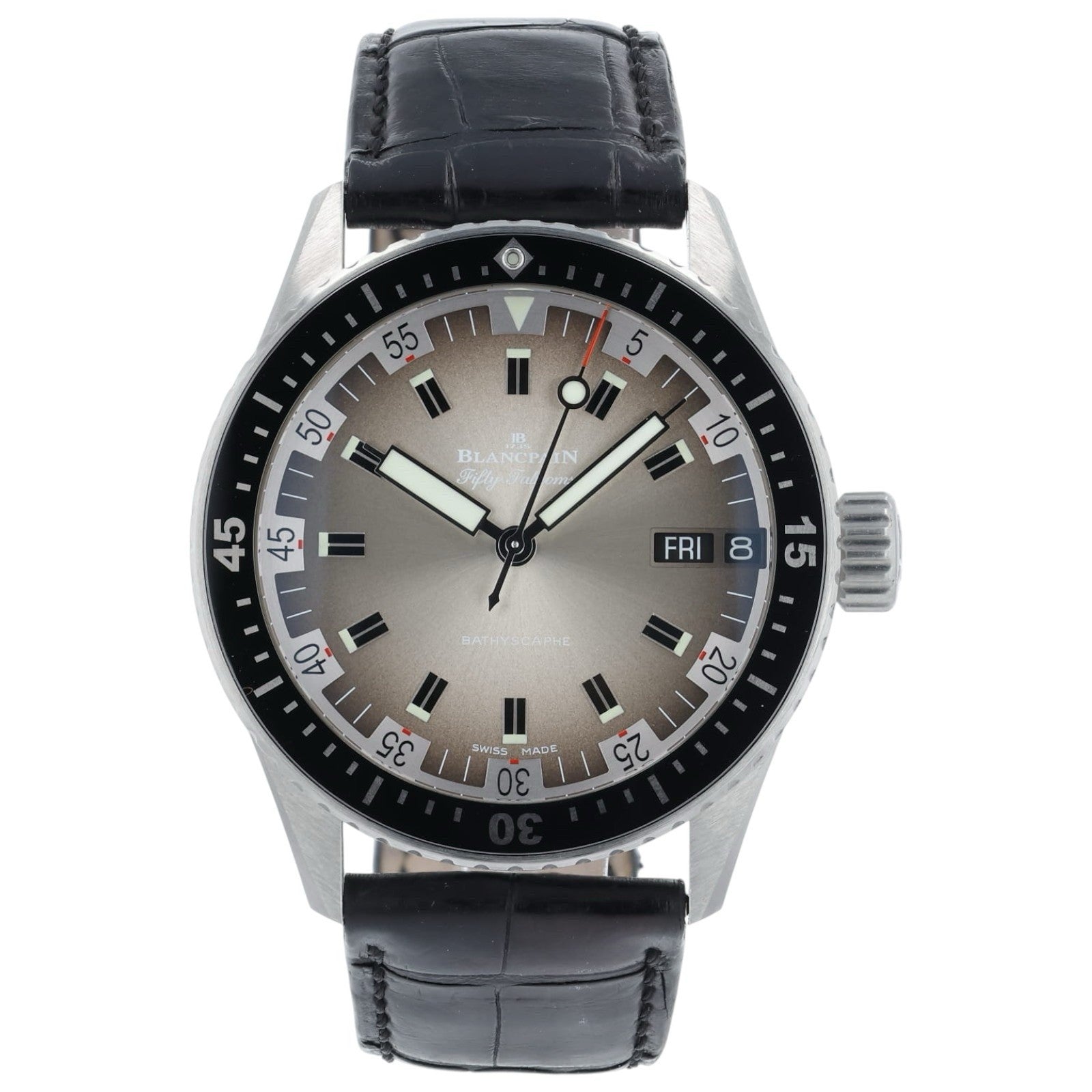 Blancpain Blathyscape Jour Date Stainless Steel 43mm Automatic 5052-1110-B52A