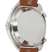 Heuer Autavia Stainless Steel Black Dial 42mm Automatic Vintage Mens Watch 11630