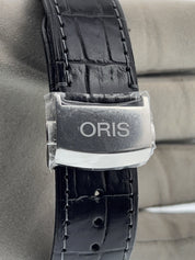 Oris Artelier Pointer Stainless Steel Black Dial 44mm Automatic Mens Watch 7666