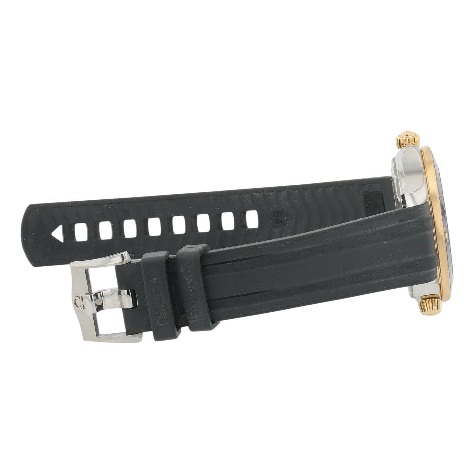 Omega Seamaster Diver Gold & Steel Black Dial 42mm Automatic 210.22.42.20.01.001