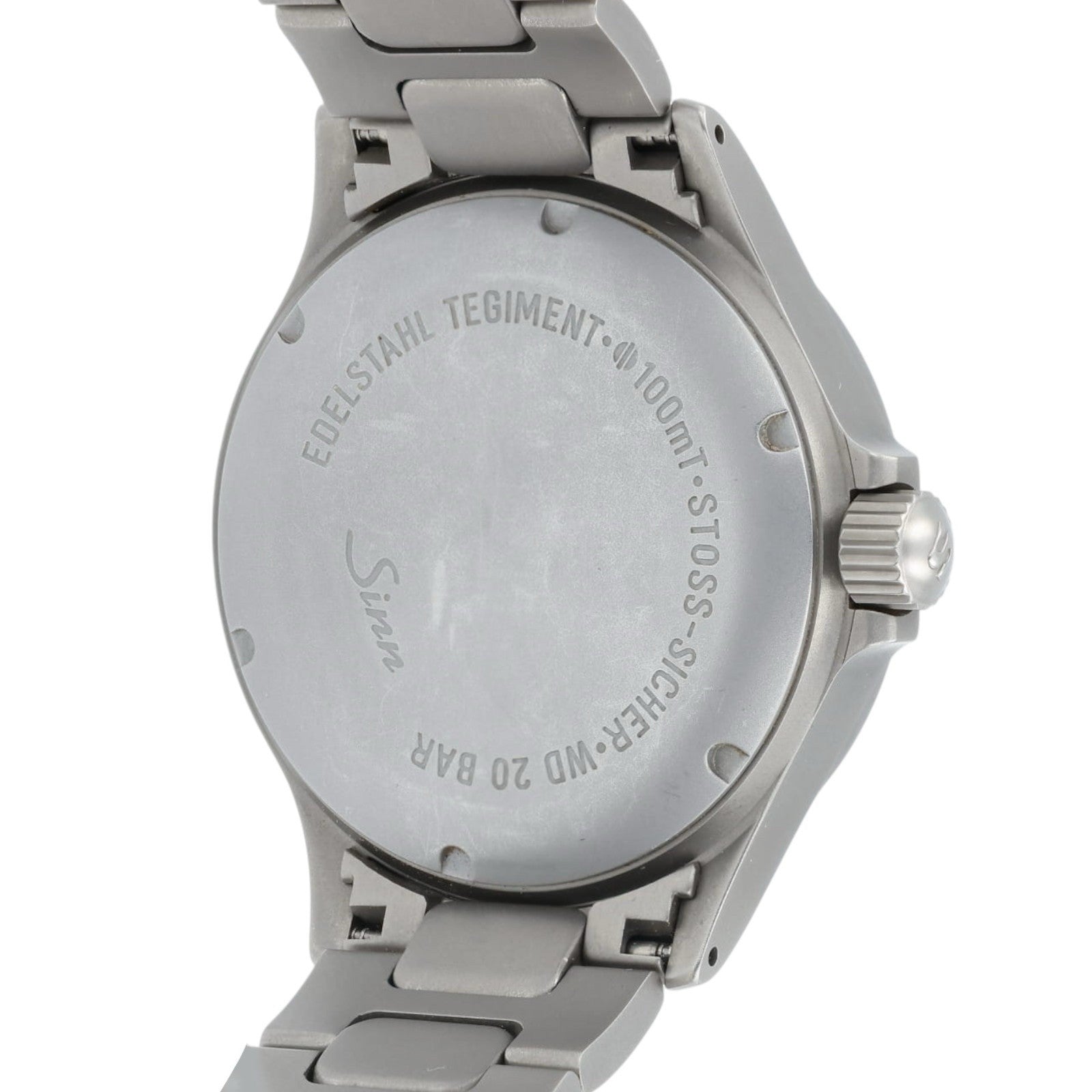 Sinn UTC Black Dial Stainless Steel 40mm Automatic Movement Men’s Watch 856