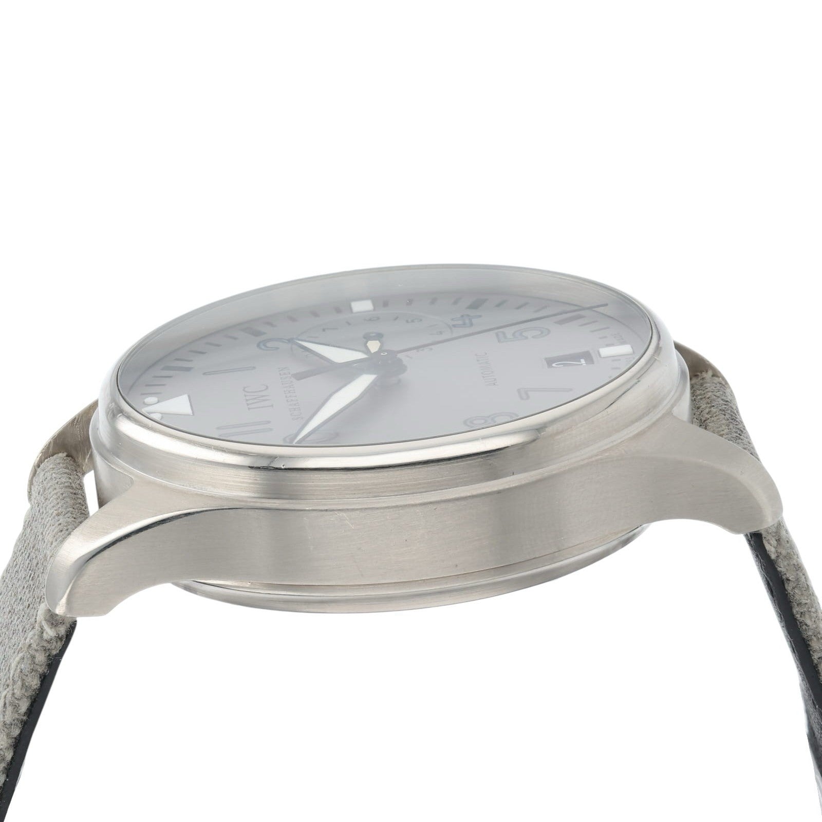 IWC Big Pilot 18k White Gold Silver Dial 46mm Automatic Men’s Watch IW500430