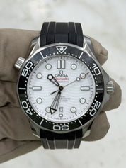 2022 Omega Seamaster Steel White Dial 42mm Automatic Watch 210.32.42.20.04.001