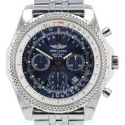 Breitling Bentley Motors Stainless Steel Blue Dial 48mm Automatic Mens A25362