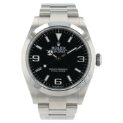 2023 Rolex Explorer Black Dial Stainless Steel 40mm Automatic Men’s Watch 224270