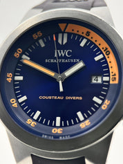 IWC Aquatimer Cousteau Divers Automatic 42mm Men’s Watch IW354806 Box And Papers