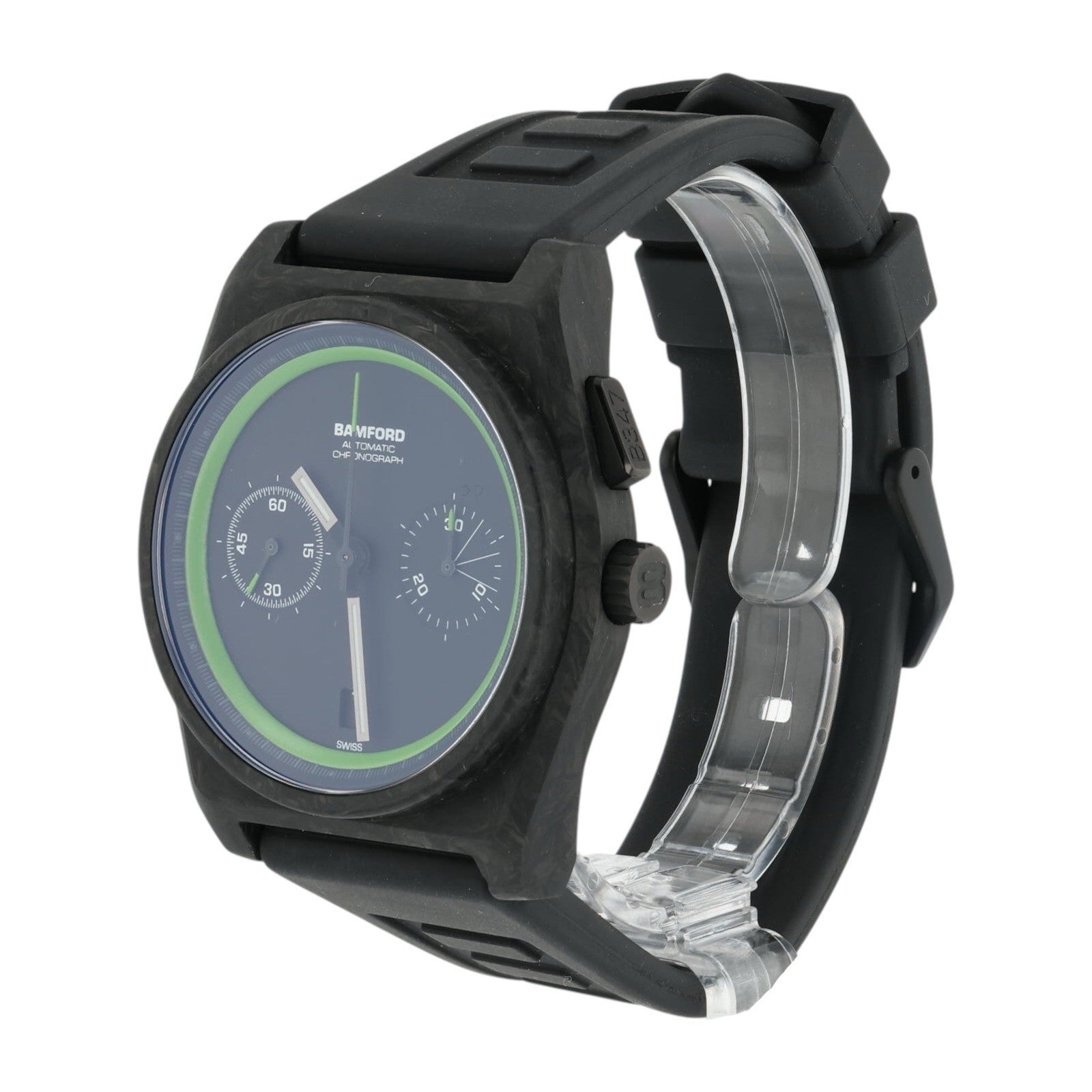 Bamford London Carbon Black Dial 41.5mm Automatic Movement Men’s Watch B347