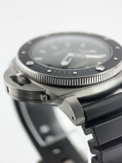 Panerai Luminor Submersible Titanium Black Dial 47mm Automatic Mens PAM00389