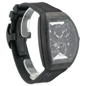 Franck Muller Vanguard Carbon Skeleton Dial 45mm Manual Wind Mens V45 S6 SQT