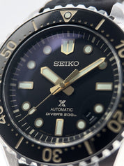 Seiko Prospex 1968 Diver Limited Edition Save The Ocean Black Dial Watch SLA057