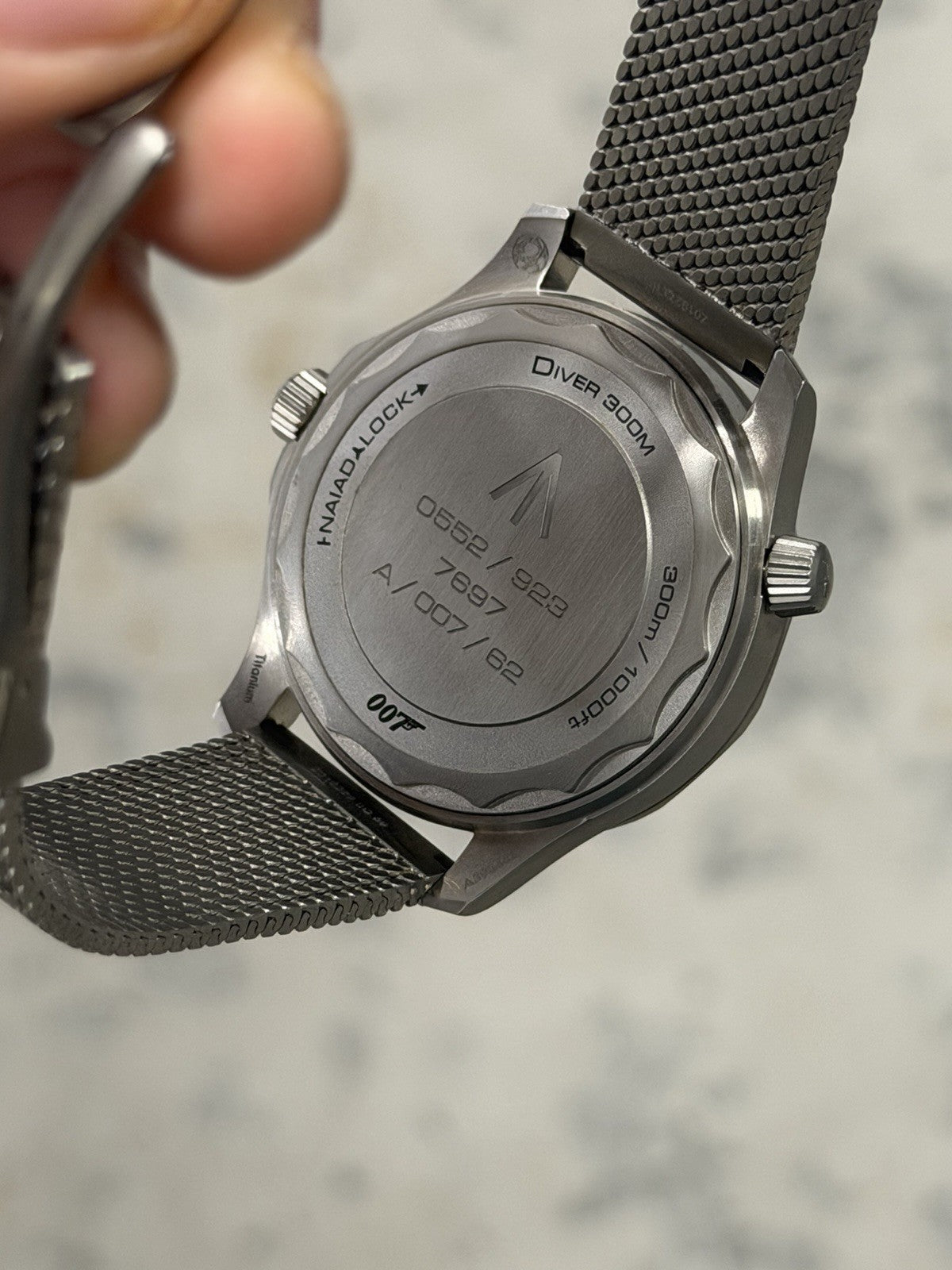 Omega Seamaster NTTD James Bond No Time To Die Watch 210.90.42.20.01.001 - B/P