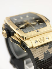 Hublot Spirit of Big Bang 18k Yellow Gold Skeleton Dial 42mm 642.VX.0130.RX