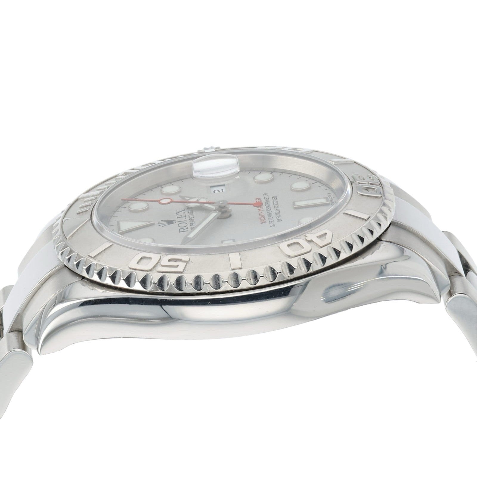 Rolex Yachtmaster Silver Dial Stainless Steel 40mm Automatic Men’s Watch 16622