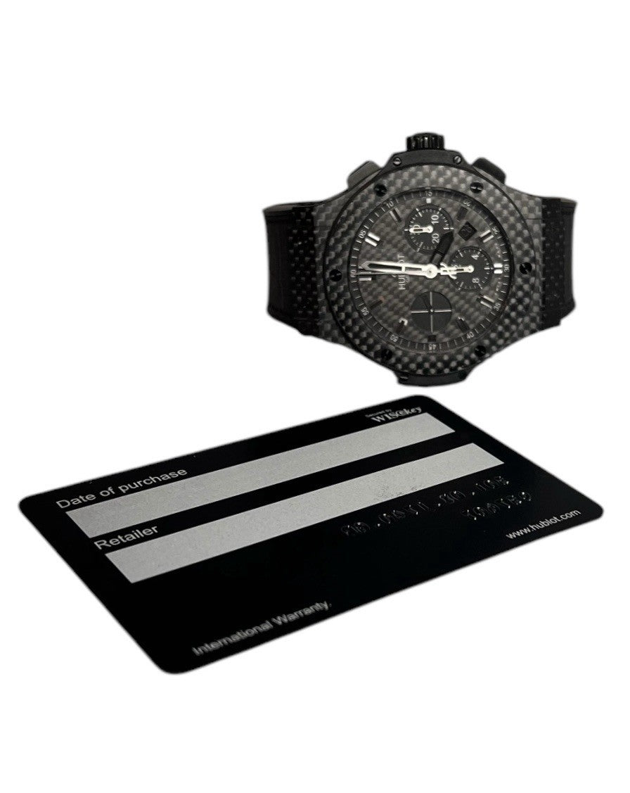 Hublot Big Bang Carbon Black Dial 44mm Automatic Men’s Watch 301.QX.1740.GR