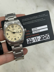 Tudor Ranger Beige Dial 36mm 79930 Men's Steel Field Watch Automatic Latest