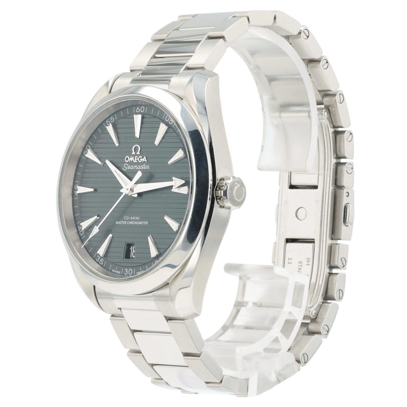 Omega Seamaster Aqua Terra Green Dial Stainless Steel 41mm 220.10.41.21.10.001