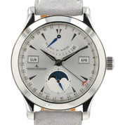 Jaeger LeCoultre Master Calendar Steel Mens 40mm Automatic Watch Q151842A