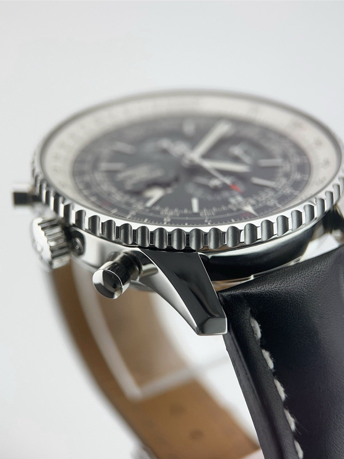 Breitling Navitimer Stainless Steel Black Dial 48mm Automatic Men’s Watch A19380