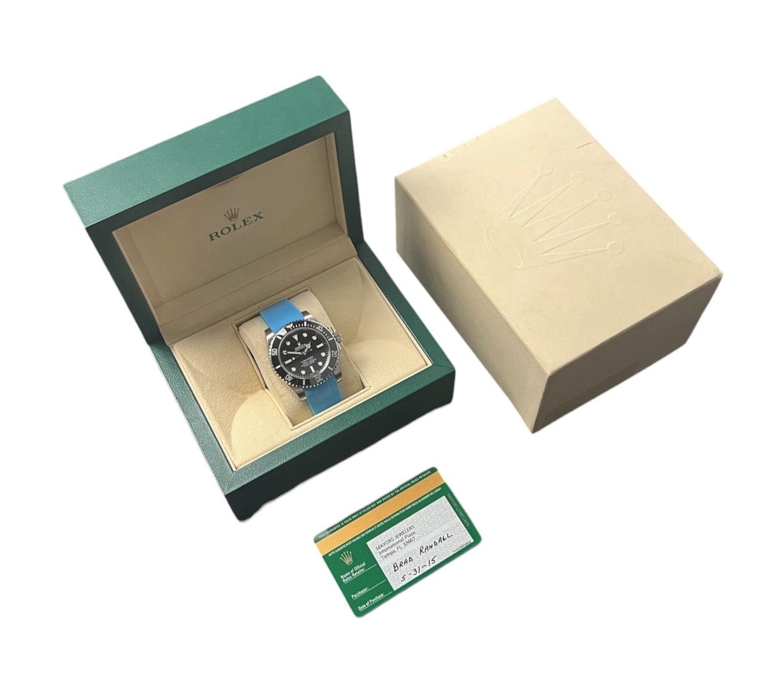 Rolex Submariner No-Date Black Dial Stainless Steel 40mm Automatic Men’s 114060