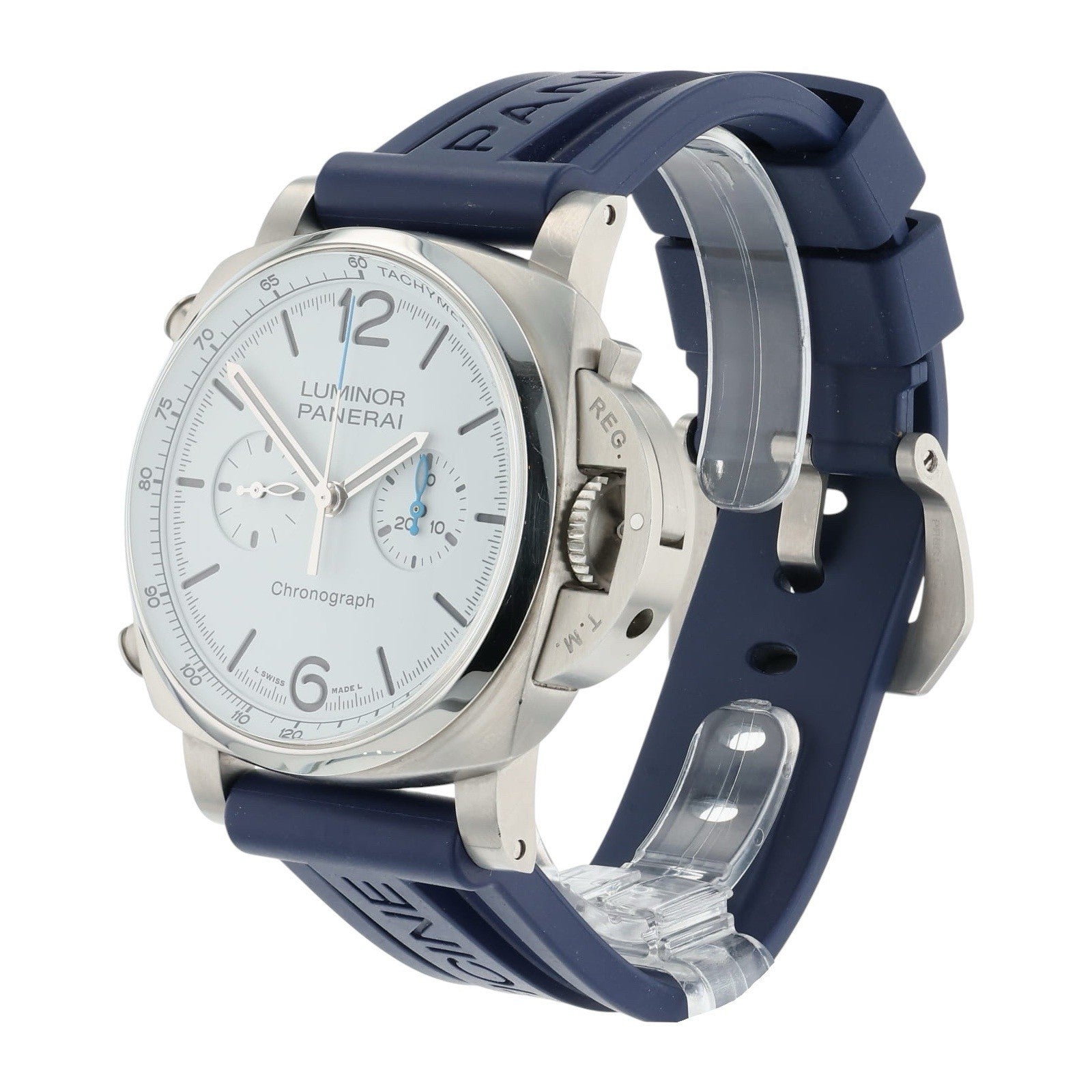 Panerai Luminor Stainless Steel White Dial 44mm Automatic Men’s Watch PAM01218