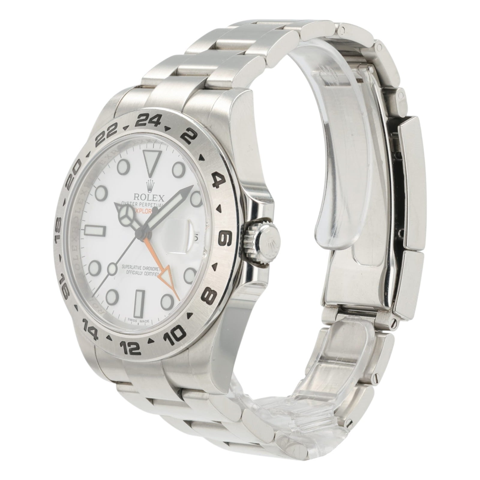 Rolex Explorer II White Dial Stainless Steel 42mm Automatic Mens Watch 216570