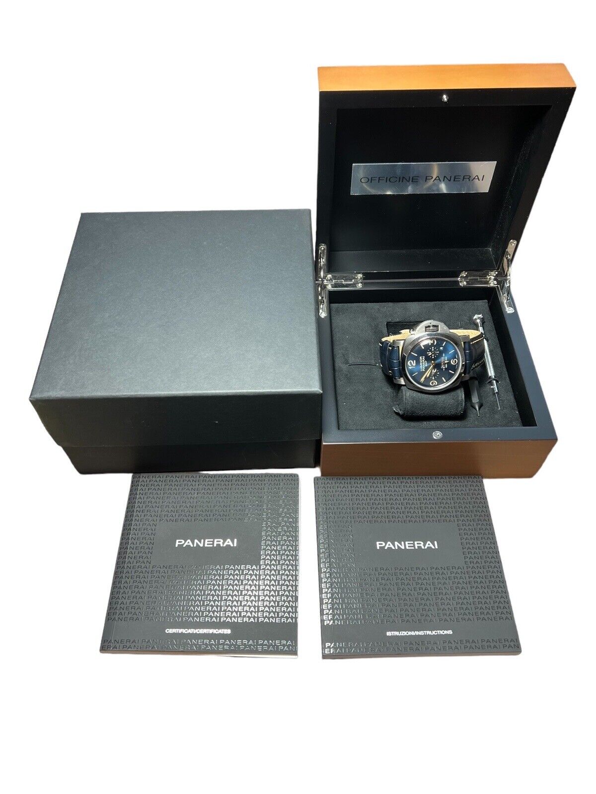 Panerai Luminaries Equation Of Time Manual Wind 47mm Titanium Ref. PAM00670 B&P