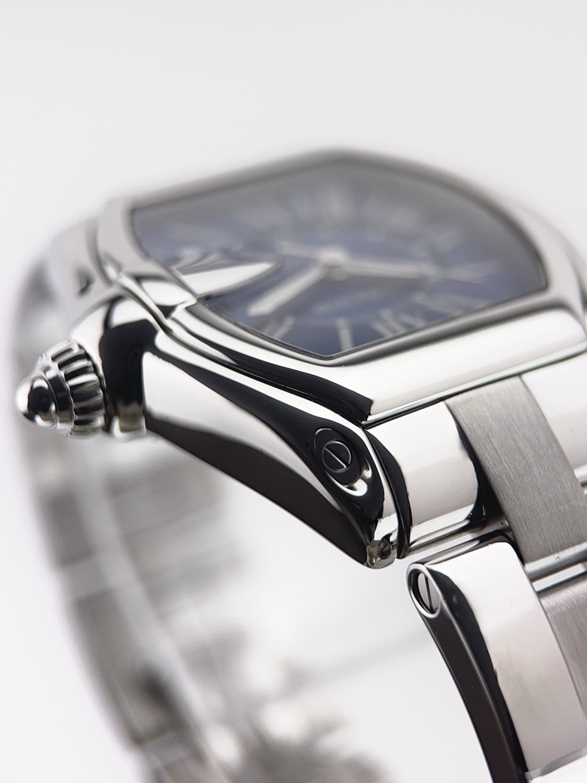 Cartier Roadster Stainless Steel Blue Dial 37mm Automatic Men’s Watch W62048V3