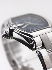 Cartier Roadster Stainless Steel Blue Dial 37mm Automatic Men’s Watch W62048V3