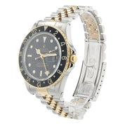 Rolex GMT-Master 2 16753 Two-Tone Yellow Jubilee Black Dial 40mm Watch
