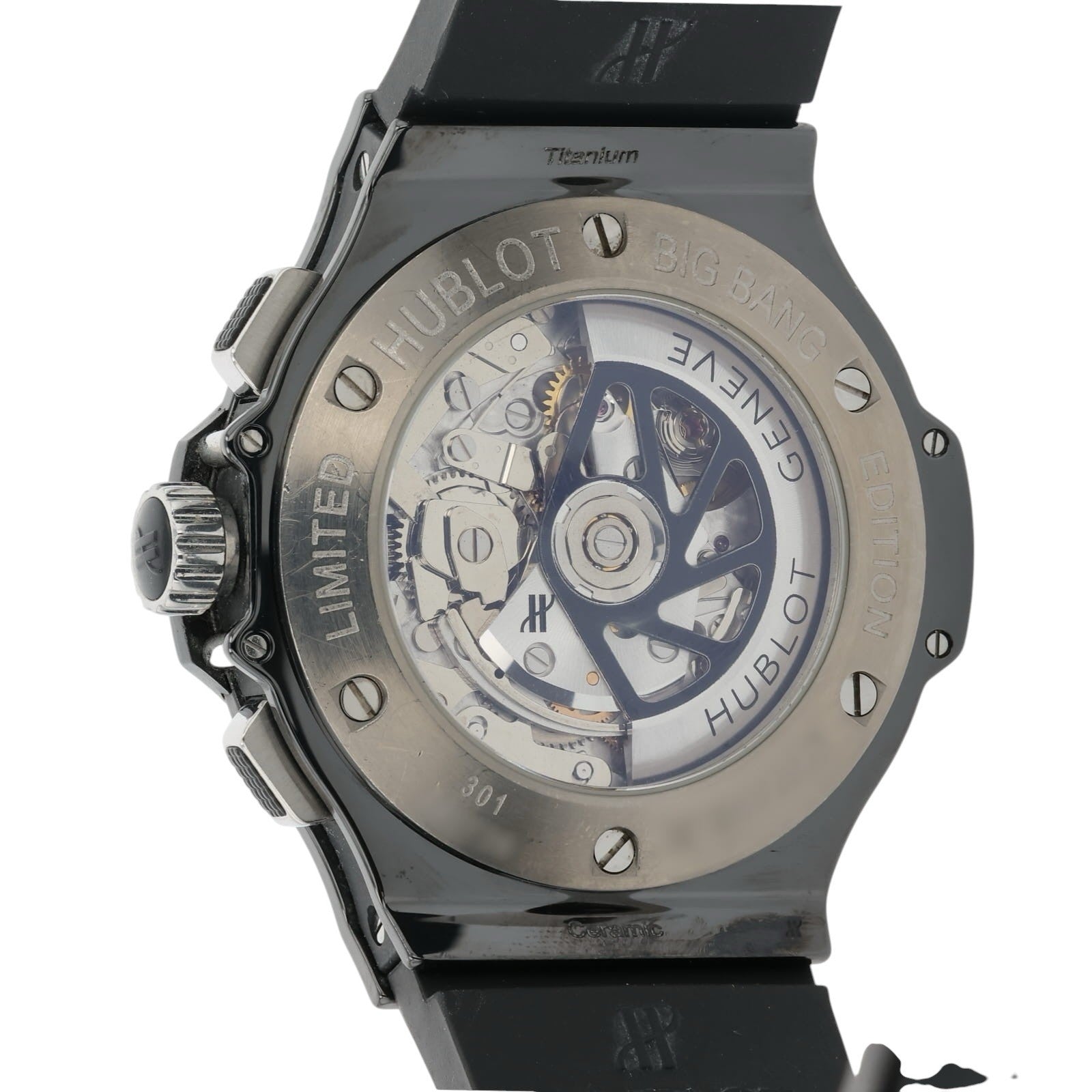 Hublot Big Bang “Luna Rossa” Black Dial Ceramic 44mm Mens 301.CM.131.RX.LUN06