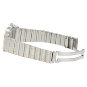 Cartier Santos Galbee Anthracite Dial Gold & Steel 29mm Quartz Men’s Watch 1566