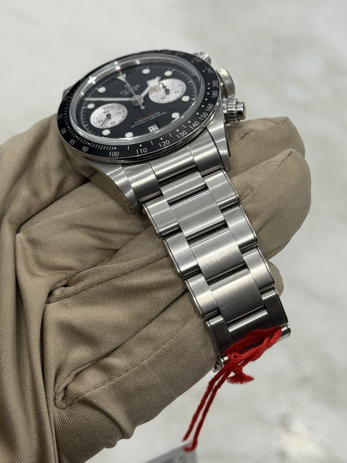 2023 Tudor Black Bay Chronograph 79360N 41mm Black Dial Stainless - Box Papers