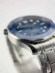 Omega Seamaster Stain. Steel Blue Dial 42mm Automatic Men’s 210.30.42.20.03.003